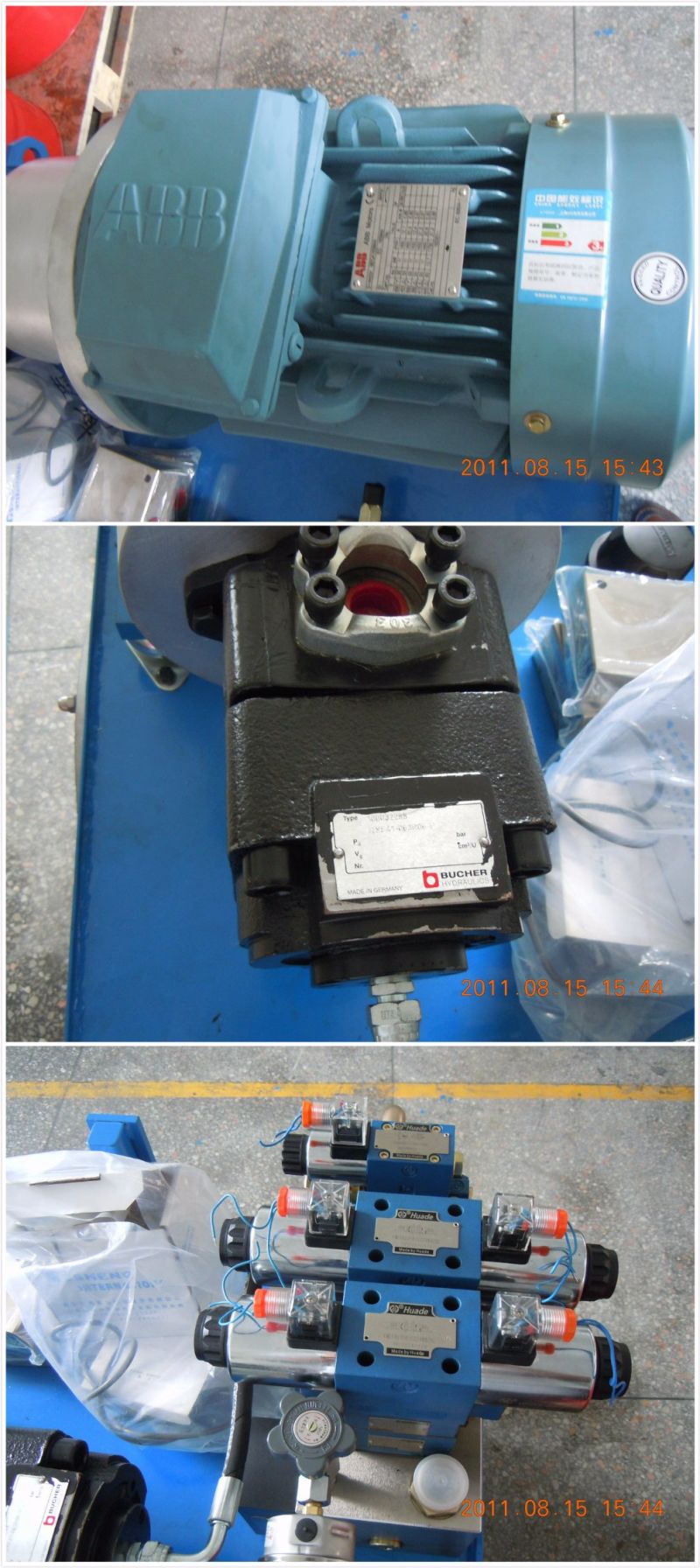  Hydraulic and Electric Control System for Bitumen Coating Line in Spiral Welded Pipe Mill 